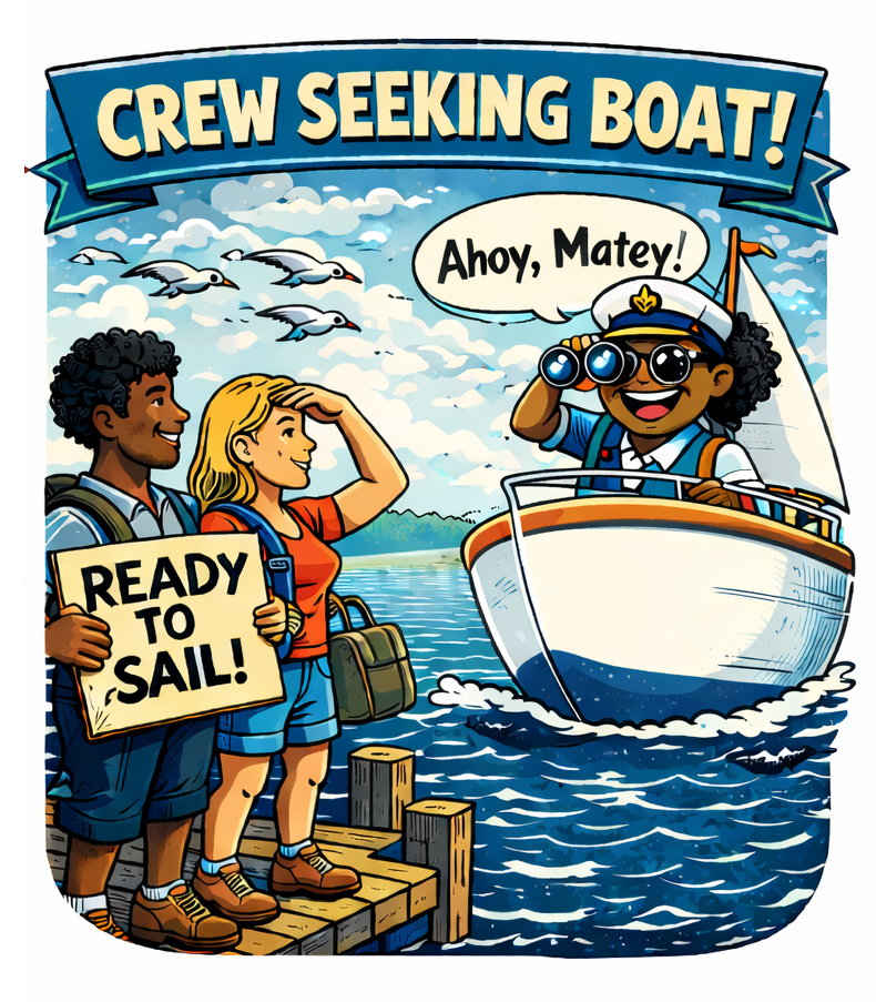 SAMPLE: Crew Seeking Boat: Local Weekend Crew