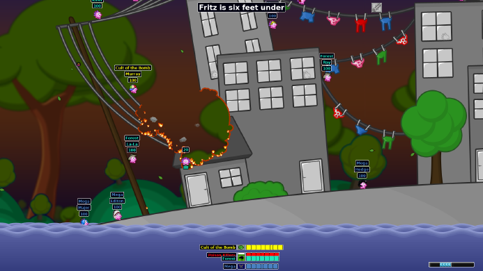 Hedgewars logo or screenshot