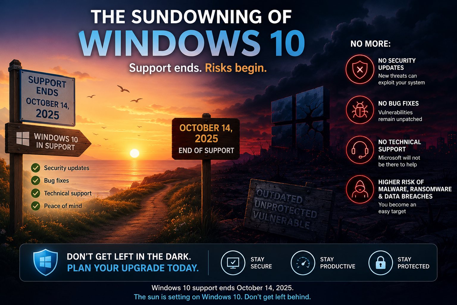 Windows 10 is ending, now what?